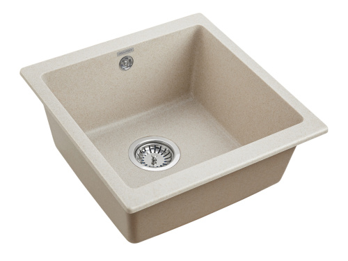 Кухонная мойка Paulmark GERA 50 PM104546-BE 45х45 цвет бежевый - фото 2